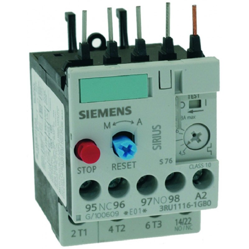 RELÈ TERMICO SIEMENS 4,5-6,3 A  Cod. 3351064