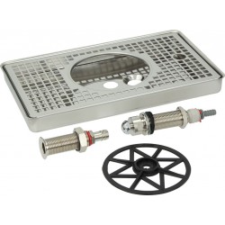 RACCOGLIGOCCE INOX 300X180X30H MM 3015046