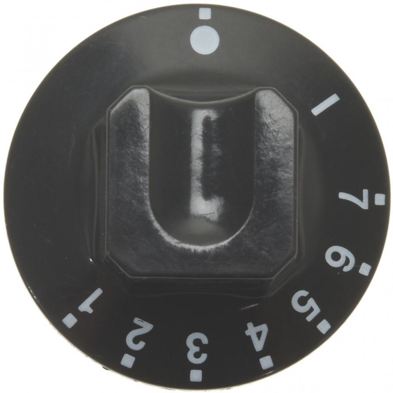 MANOPOLA NERA Ø 55 MM 1-2-3-4-5-6-7    CODICE: 3241267