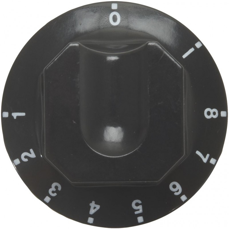 MANOPOLA NERA Ø 70 MM 1-2-3-4-5-6-7-8    CODICE: 3241270