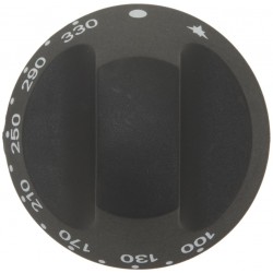 MANOPOLA NERA Ø 66 MM 100-330°C    CODICE: 3241281