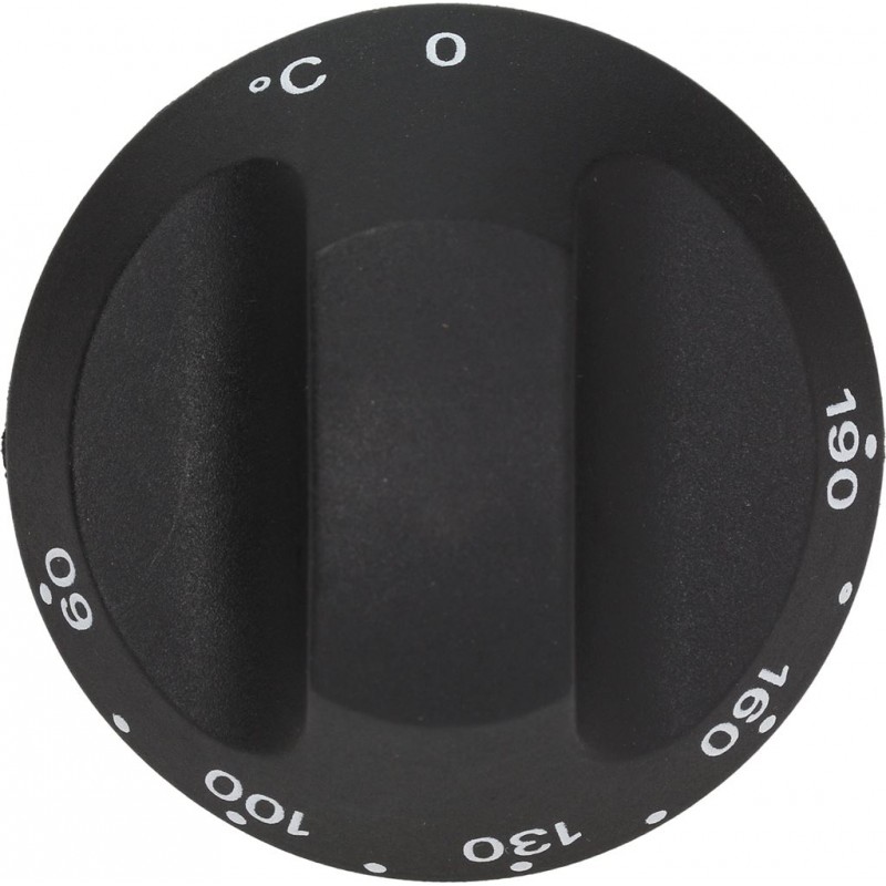 MANOPOLA NERA Ø 66 MM 60-190°C    CODICE: 3241282