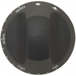 MANOPOLA NERA Ø 66 MM 90-300°C    CODICE: 3241283