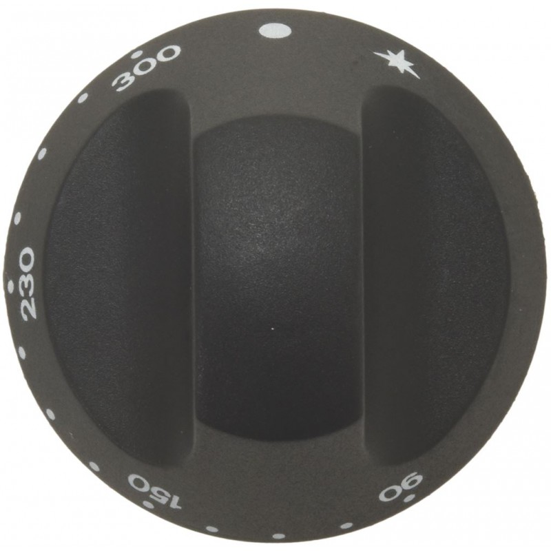 MANOPOLA NERA Ø 66 MM 90-300°C    CODICE: 3241283