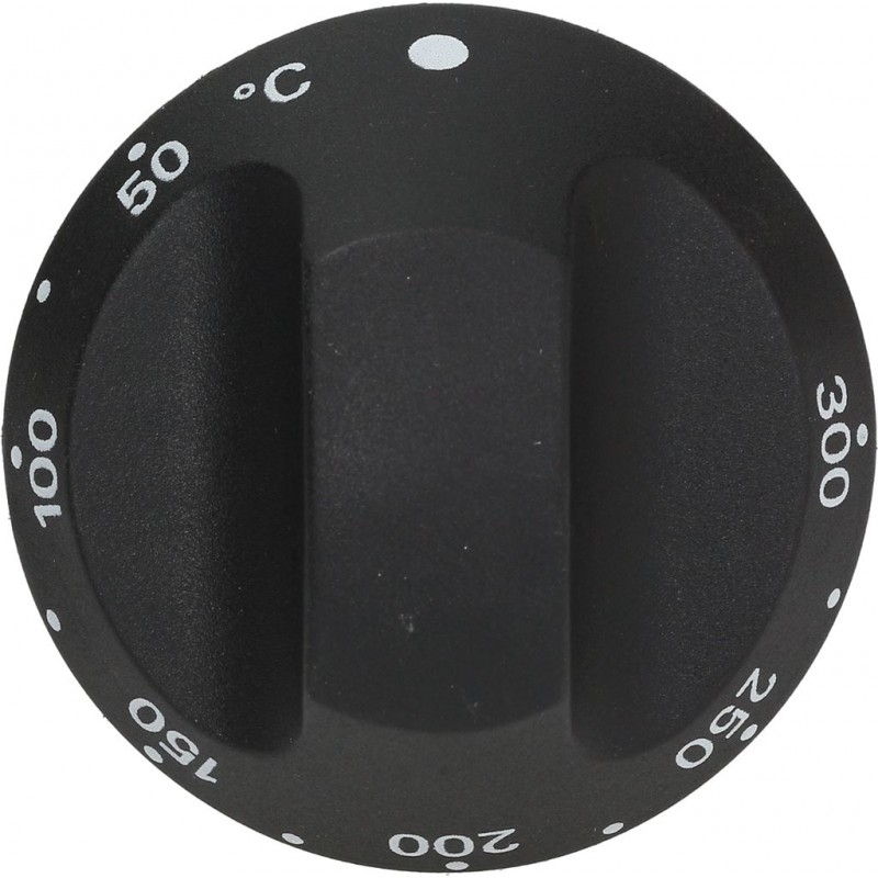 MANOPOLA NERA Ø 66 MM 50-300°C    CODICE: 3241288