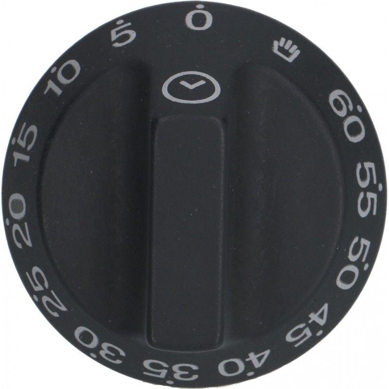 MANOPOLA NERA Ø 54 MM 0-60°C    CODICE: 3241294