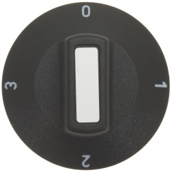 MANOPOLA NERA Ø 50 MM 0-1-2-3    CODICE: 3241309