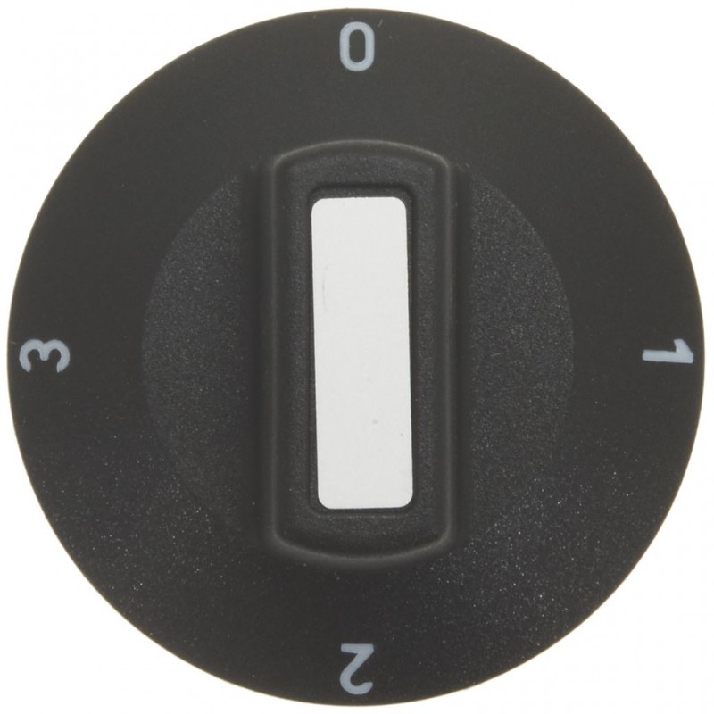 MANOPOLA NERA Ø 50 MM 0-1-2-3    CODICE: 3241309