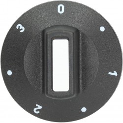 MANOPOLA NERA Ø 50 MM 0-1-2-3    CODICE: 3241320