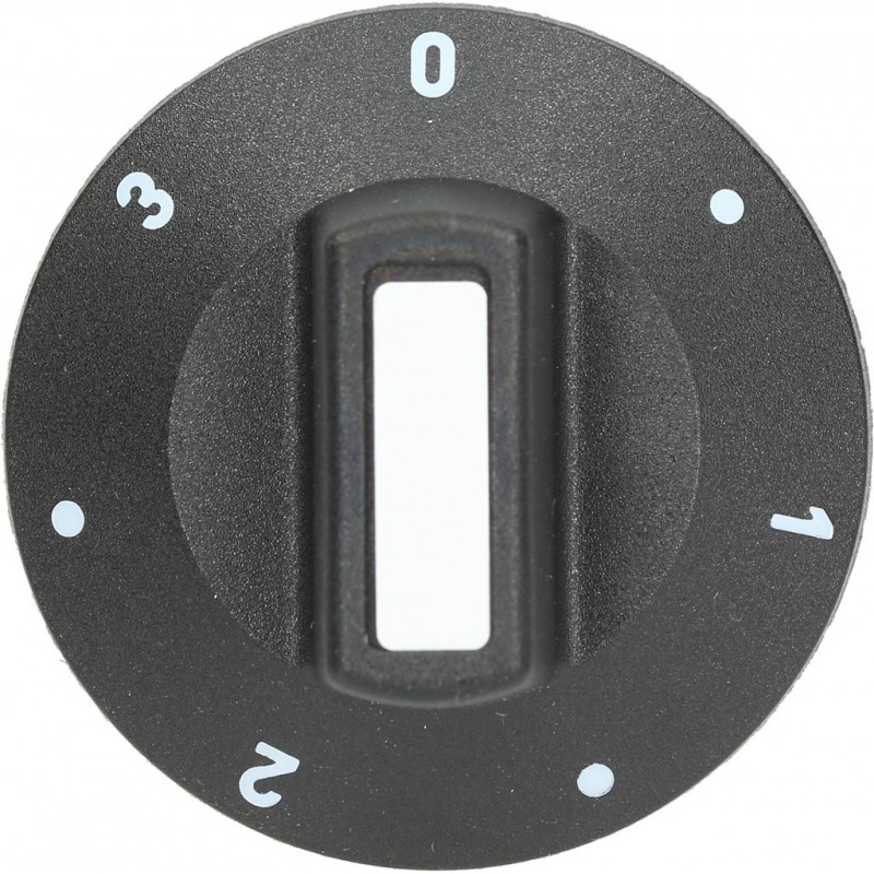 MANOPOLA NERA Ø 50 MM 0-1-2-3    CODICE: 3241320