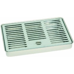 RACCOGLIGOCCE INOX 220X150XH30 MM 3015052