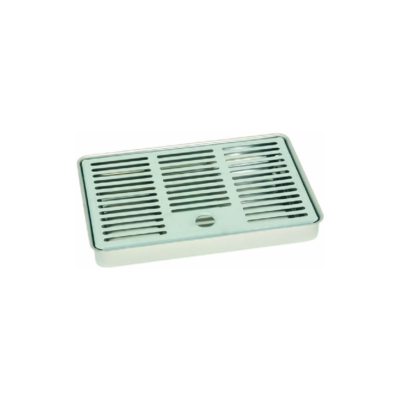 RACCOGLIGOCCE INOX 220X150XH30 MM 3015052