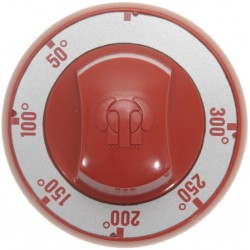 MANOPOLA ROSSA Ø 72 MM 50-300°C    CODICE: 3241344