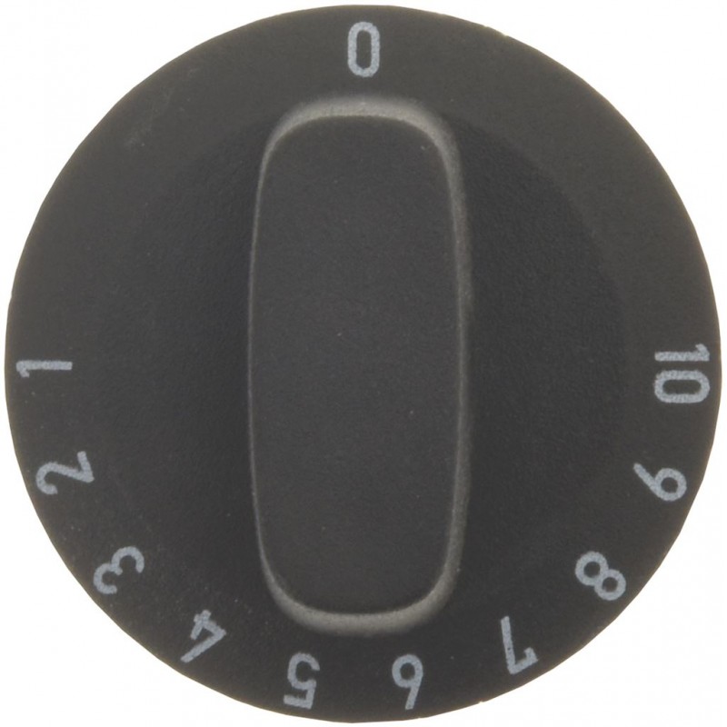 MANOPOLA NERA Ø 28 MM 1-10    CODICE: 3241348