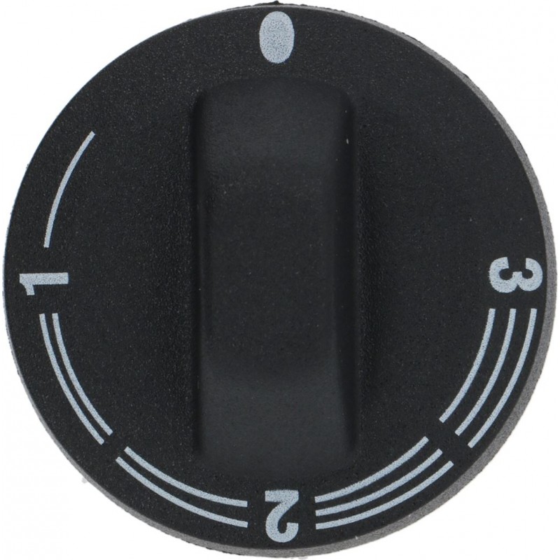 MANOPOLA NERA Ø 40 MM 1-2-3    CODICE: 3241354