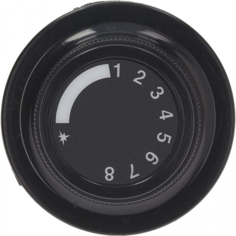 MANOPOLA NERA Ø 52 MM 1-2-3-4-5-6-7-8    CODICE: 3241376