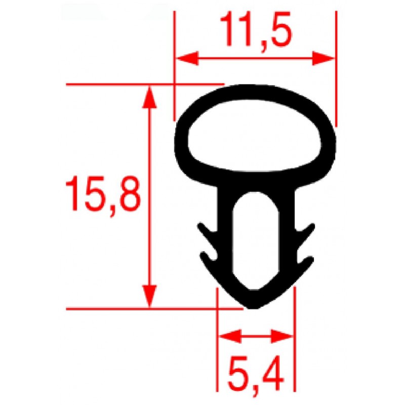 GUARNIZIONE PORTA FORNO  3186102