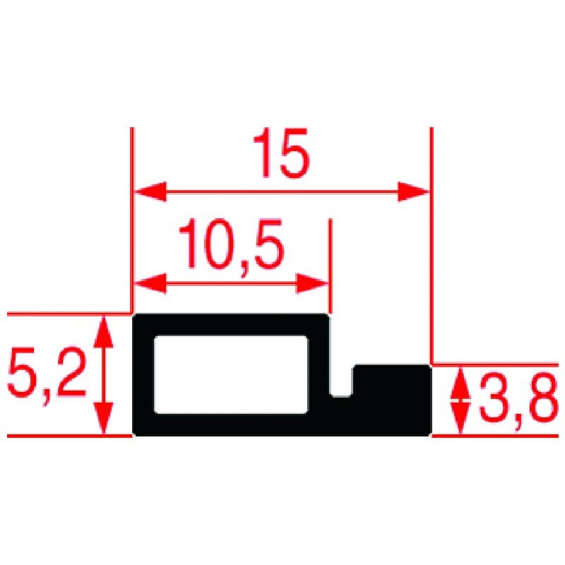 GUARNIZIONE PORTA FORNO  3186107