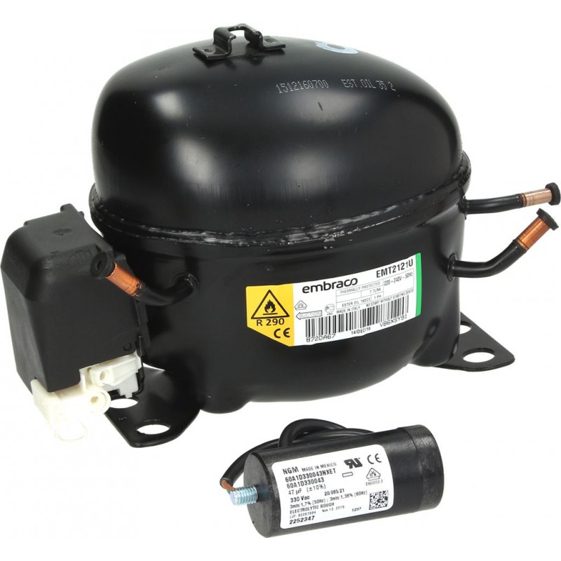 COMPRESSORE EMBRACO EMT2121U CSIR    CODICE: 3070260