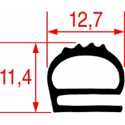 GUARNIZIONE PORTA FORNO 570X290 MM    CODICE: 3786004