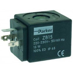 BOBINA PARKER ZB15 230V 15W  Cod. 4085847