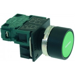 PULSANTE VERDE MARCIA 10A 600V ELFIN  9319046