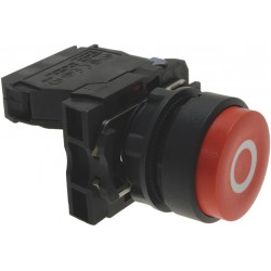 PULSANTE ROSSO STOP 15A 250V SCHNEIDER  9319086