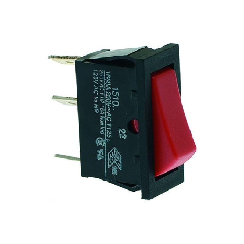 INVERTITORE UNIPOLARE ROSSO 16A 250V  9319098