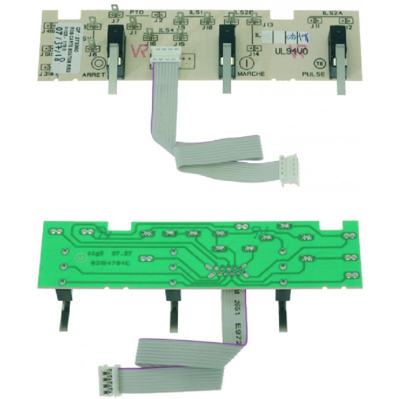 SCHEDA ELETTRONICA COMANDI CON 3 MICRO  9390021