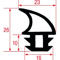 GUARNIZIONE PORTA FORNO 650X515 MM  3786112