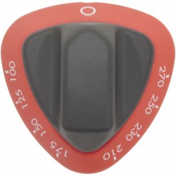 MANOPOLA NERA-ROSSA 100-270°C 3241486