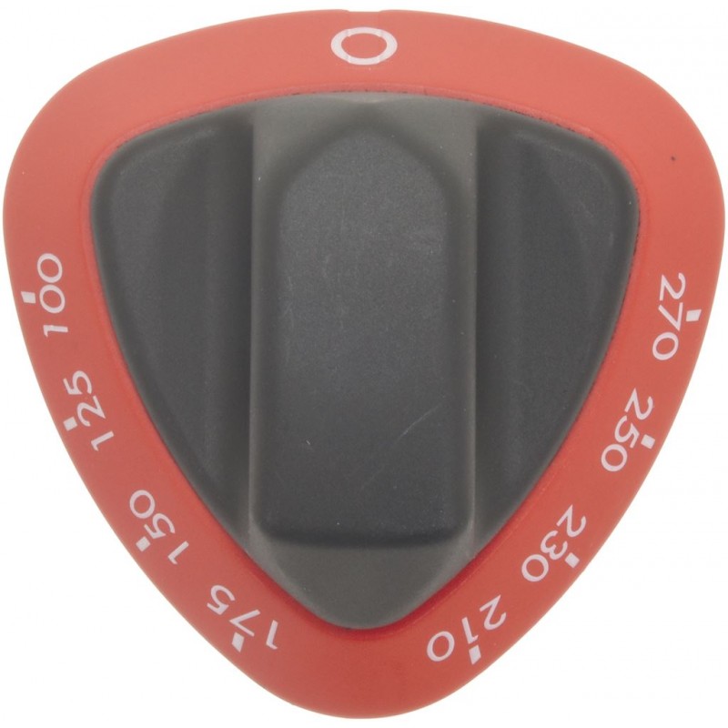 MANOPOLA NERA-ROSSA 100-270°C 3241486