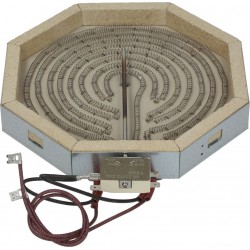 PIASTRA ELETTRICA OTTAGONALE Ø 230 MM  Cod. 3455401