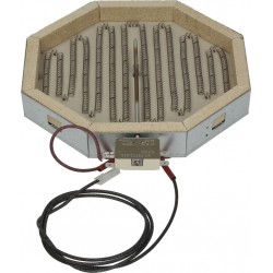PIASTRA ELETTRICA OTTAGONALE Ø 230 MM  Cod. 3455402
