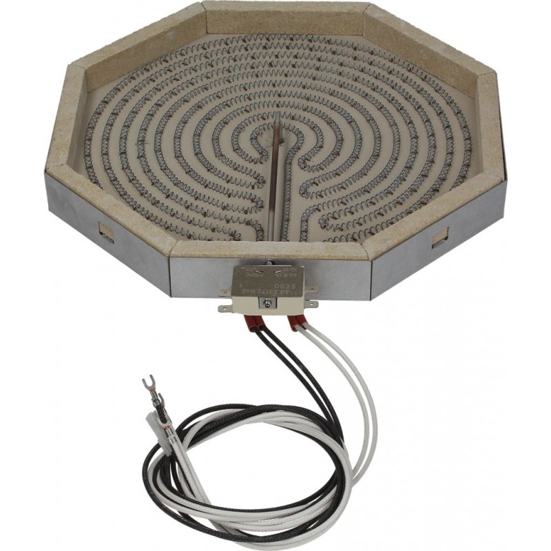 PIASTRA ELETTRICA OTTAGONALE Ø 300 MM  Cod. 3455404
