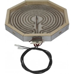 PIASTRA ELETTRICA OTTAGONALE Ø 300 MM  Cod. 3455405