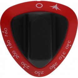 MANOPOLA NERA-ROSSA 160-340°C 3241490