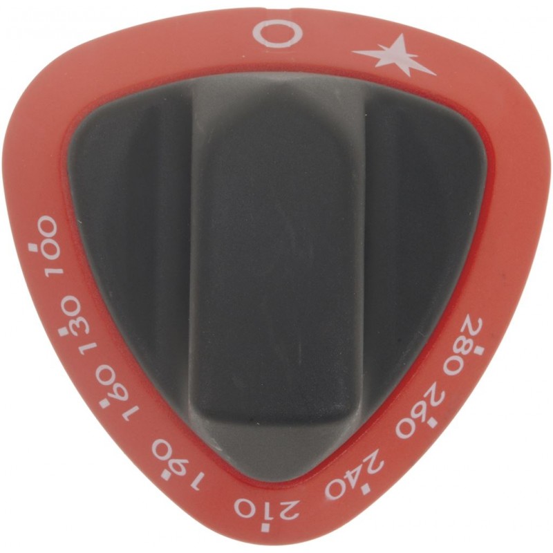 MANOPOLA NERA-ROSSA 100-280°C 3241496