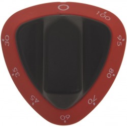 MANOPOLA NERA-ROSSA 30-100°C 3241500