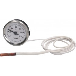 TELETERMOMETRO BIANCO Ø 52 MM 0-120°C  3441048