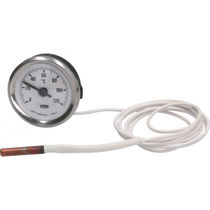 TELETERMOMETRO BIANCO Ø 52 MM 0-120°C  3441048