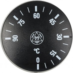 MANOPOLA NERA Ø 41 MM 0-90°C  3444008