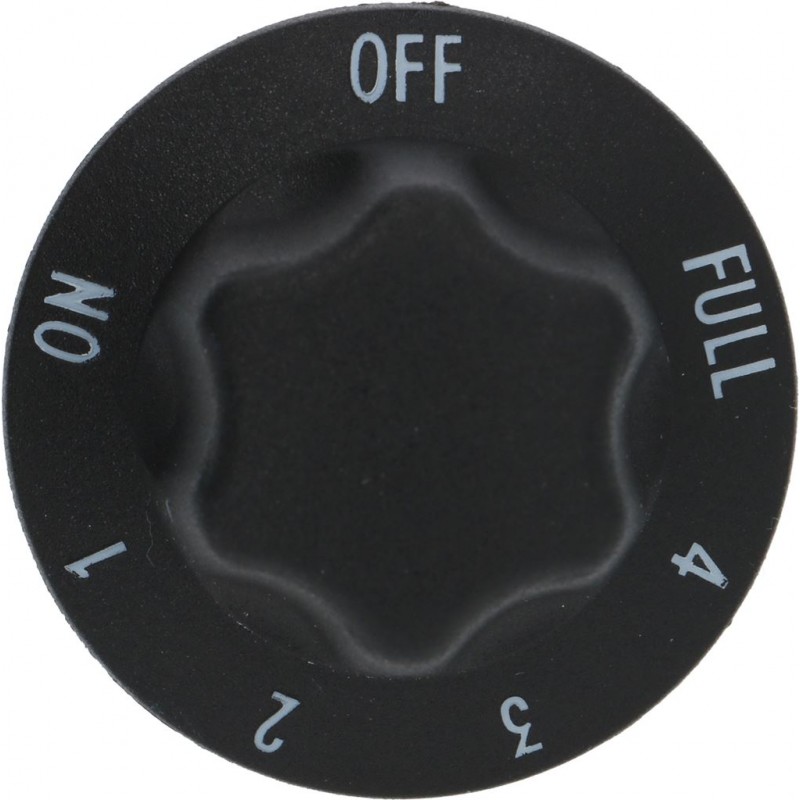 MANOPOLA NERA Ø 44,5 MM ON-1-2-3-4-FULL 3241726 