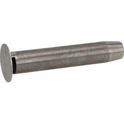 TUBO TROPPOPIENO Ø 35X198 MM INOX 3448198 