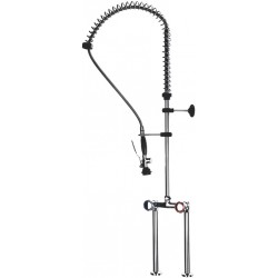 RUBINETTO BIFORO CON RIALZO 430 MM    CODICE: 3359854
