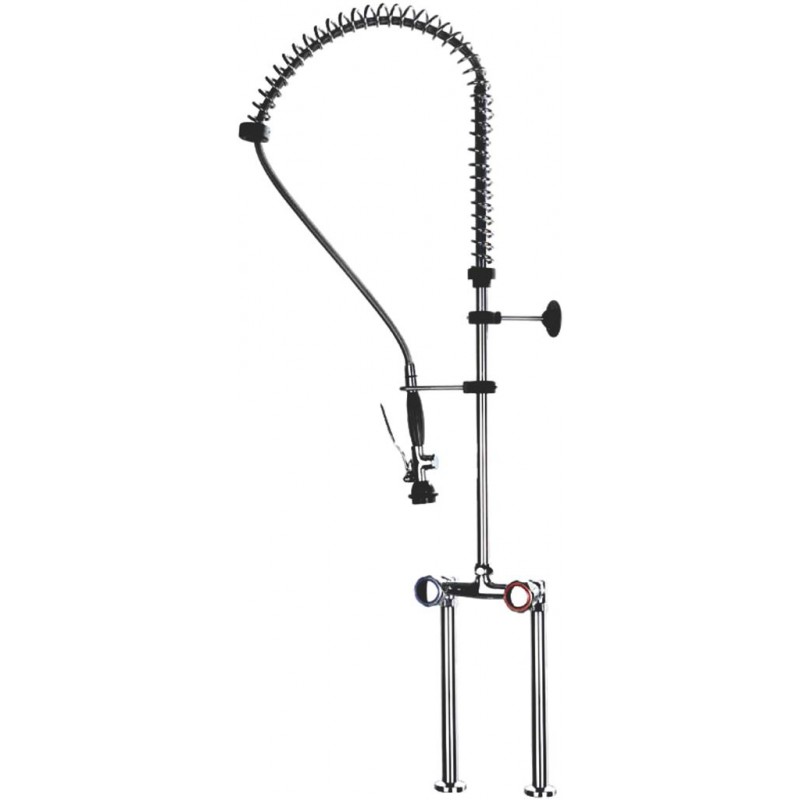 RUBINETTO BIFORO CON RIALZO 430 MM    CODICE: 3359854