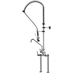 RUBINETTO BIFORO CON RIALZI 430 MM    CODICE: 3359858