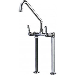 RUBINETTO BIFORO CON CANNA 300 MM    CODICE: 3359859