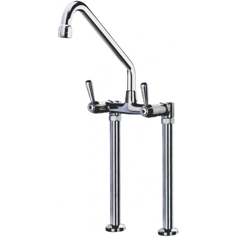RUBINETTO BIFORO CON CANNA 300 MM    CODICE: 3359859