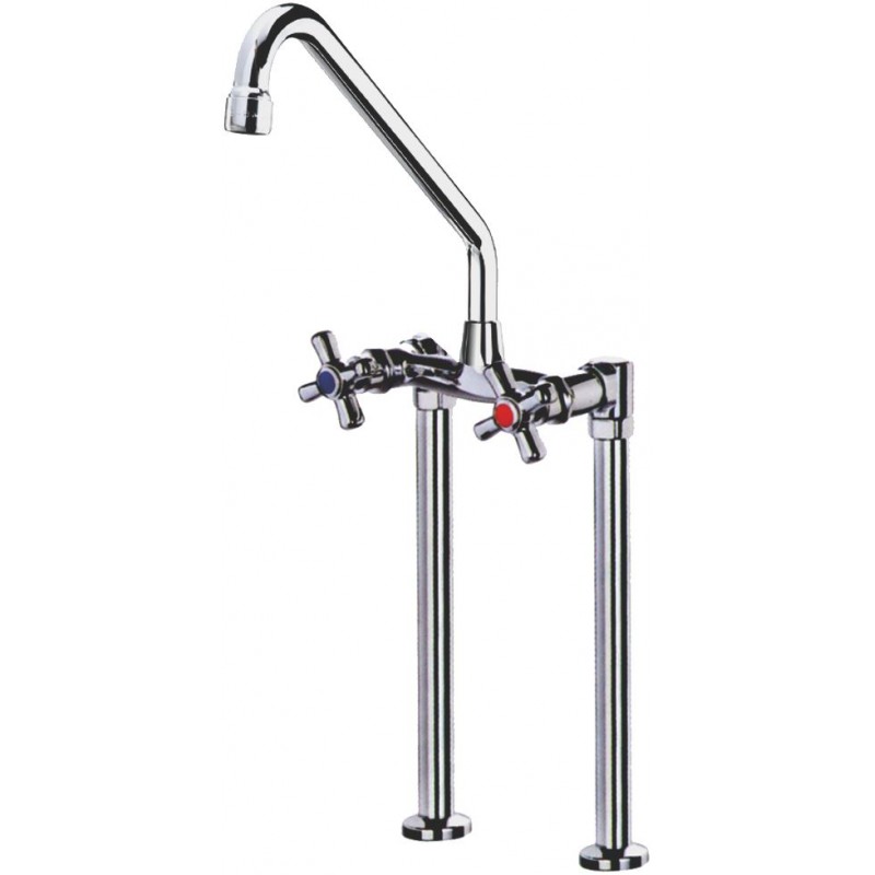 RUBINETTO BIFORO CON CANNA 300 MM    CODICE: 3359862